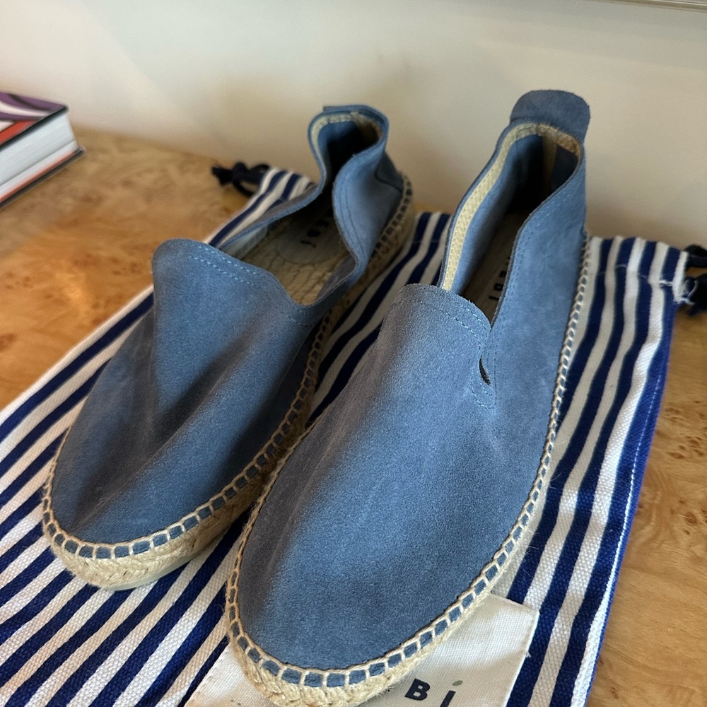 Blue Espadrilles